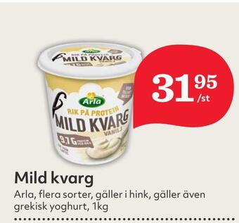 Hemköp Mild kvarg erbjuda