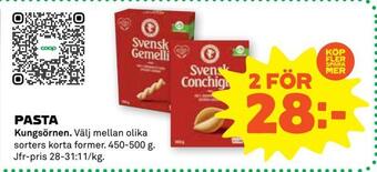 Stora Coop Pasta erbjuda