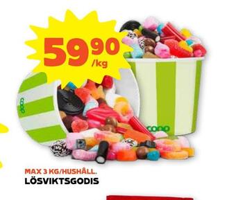 Stora Coop Lösviktsgodis erbjuda