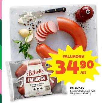 Stora Coop Falukorv erbjuda