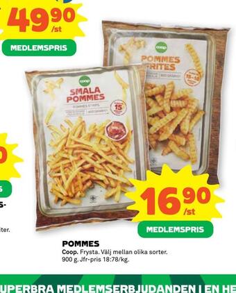 Stora Coop Pommes erbjuda
