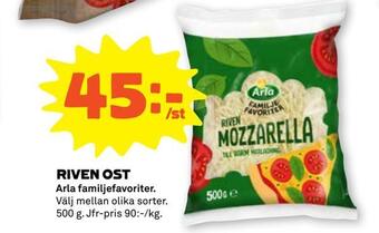 Coop Forum Riven ost erbjuda