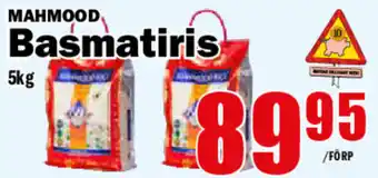 Matdax Mahmood Basmatiris 5kg erbjuda