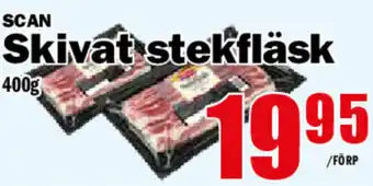 Matdax Scan Skivat stekfläsk 400g erbjuda