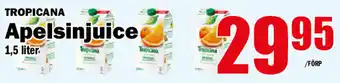 Matdax Tropicana Apelsinjuice 1,5 liter erbjuda