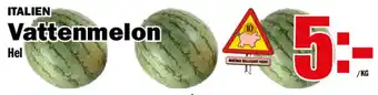 Matdax Italien Vattenmelon Hel erbjuda