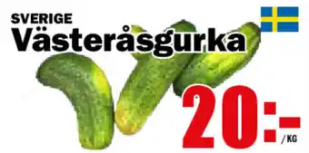 Matdax Sverige Västeråsgurka erbjuda