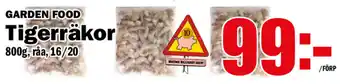 Matdax Garden Food Tigerräkor 800g erbjuda