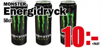 Matdax Monster Energidryck 50cl erbjuda