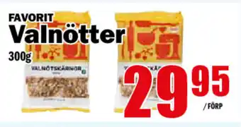 Matdax Favorit Valnötter 300g erbjuda