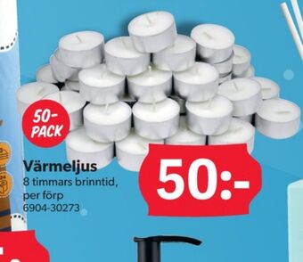 DollarStore Värmeljus erbjuda