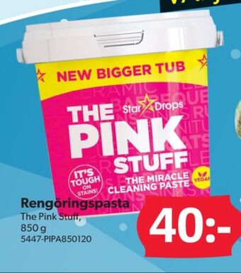 DollarStore The pink stuff rengöringsmedel erbjuda