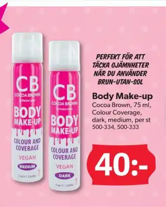 DollarStore Cb brun utan sol erbjuda