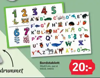 DollarStore Cb bordstabletter erbjuda