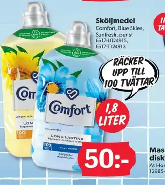 Comfort sköljmedel