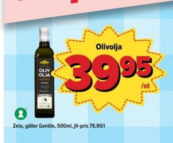 Östenssons Zeta olivolja erbjuda