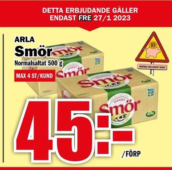 Matdax Smör erbjuda