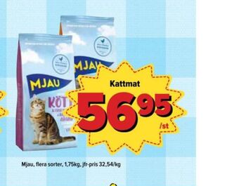 Östenssons Mjau kattmat erbjuda
