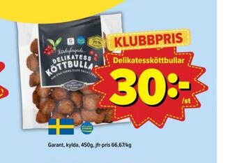 Östenssons Garant köttbullar erbjuda