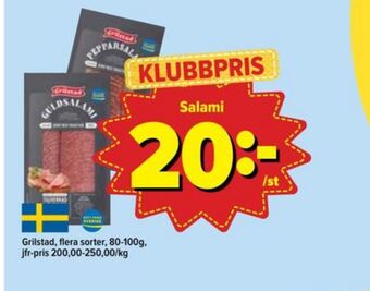 Östenssons Grilstad salami erbjuda