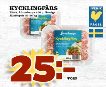 Matvärlden Tensta Kycklingfärs erbjuda