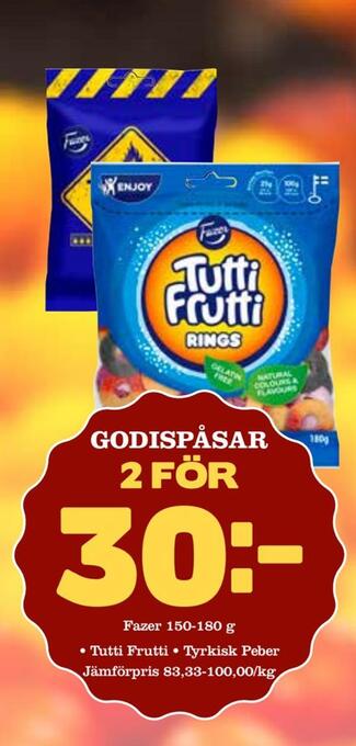Matvärlden Tensta Godispåsar erbjuda