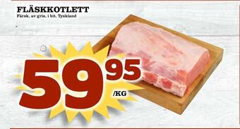 Matvärlden Tensta Fläskkotlett erbjuda
