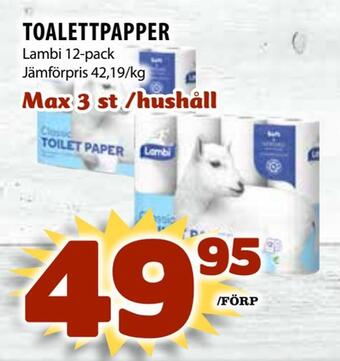 Matvärlden Tensta Toalettpapper erbjuda