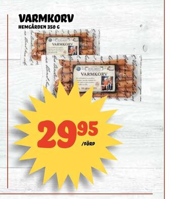 Nelins Varmkorv erbjuda