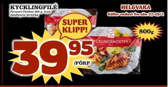 Nya Pulsen Kycklingfilé erbjuda