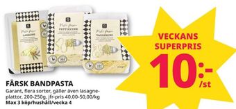 Tempo Garant pasta erbjuda
