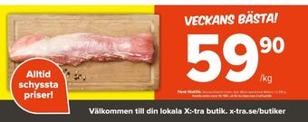 Coop Extra Danish crown fläskfilé erbjuda
