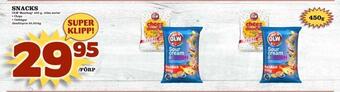 Nya Pulsen Snacks erbjuda