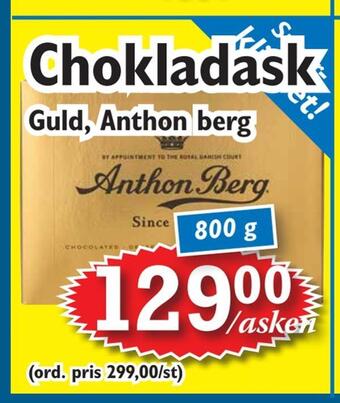 T-jarlen Chokladask erbjuda