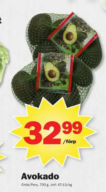 Pekås Avokado erbjuda