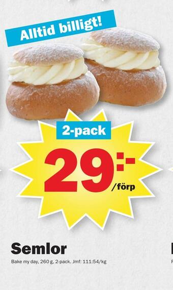 Pekås Semlor erbjuda
