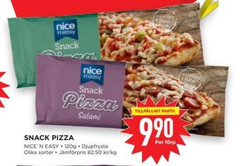 Willys Snack pizza erbjuda