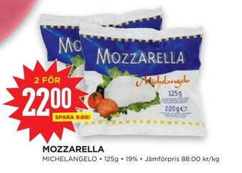 Willys Hemma Mozzarella erbjuda