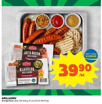 Coop Grillkorv erbjuda