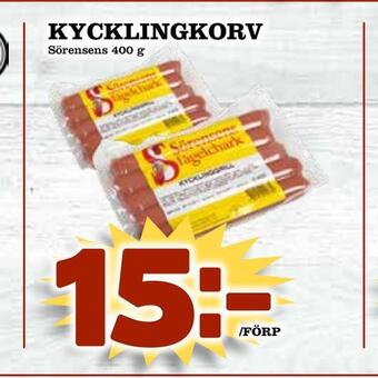 Kycklingkorv