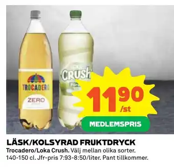 Coop Läsk/kolsyrad fruktdryck erbjuda