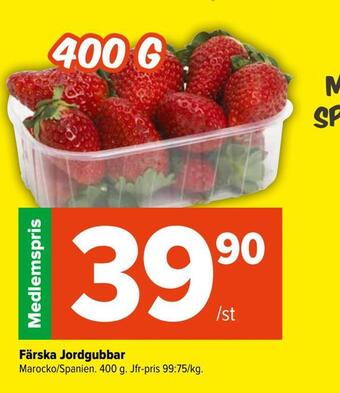 Coop Extra Färska jordgubbar erbjuda