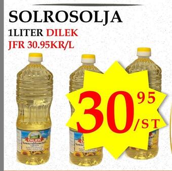 Matmixen Solrosolja erbjuda