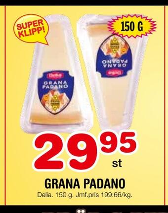 Nya Pulsen Grana padano erbjuda