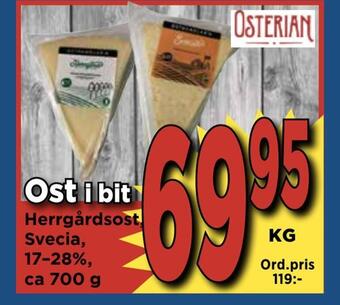 Supergrossen Ost i bit erbjuda