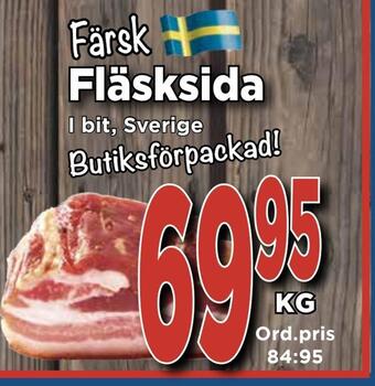 Supergrossen Fläsksida erbjuda