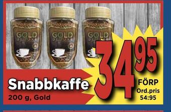 Supergrossen Snabbkaffe erbjuda