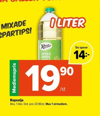 Rapsolja