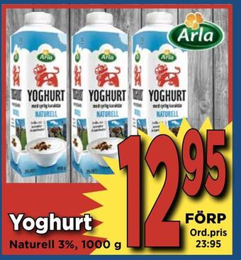 Supergrossen Yoghurt erbjuda