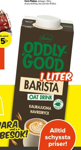 Coop Extra Havredryck erbjuda